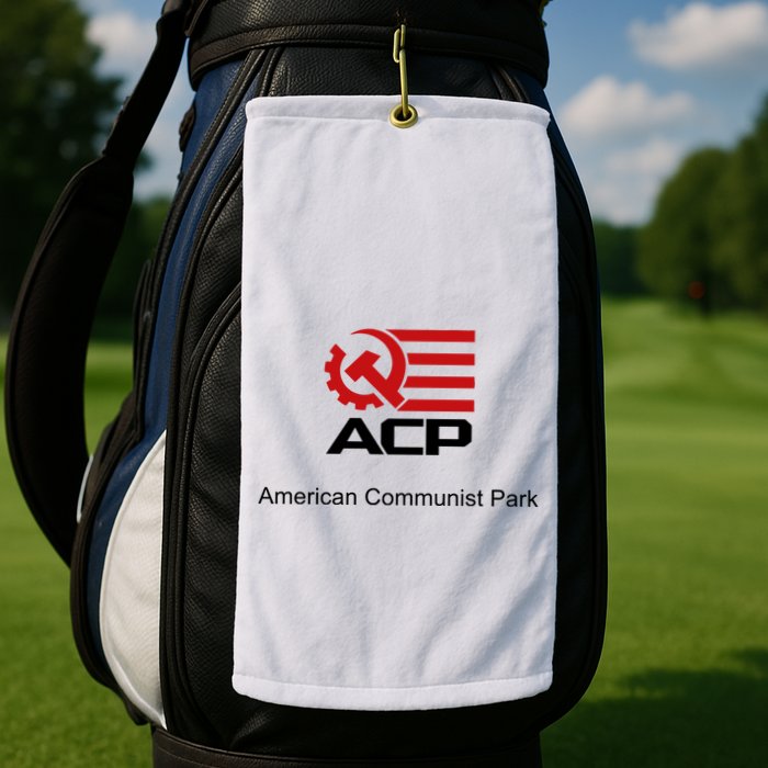 Acp American Communist Party Golf Towel