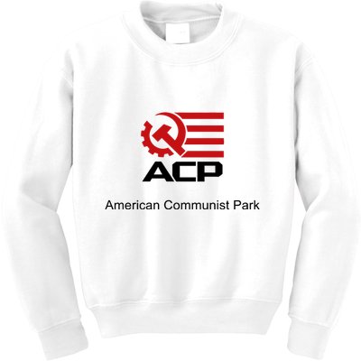 Acp American Communist Party Kids Sweatshirt