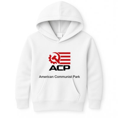 Acp American Communist Party Kids Hoodie