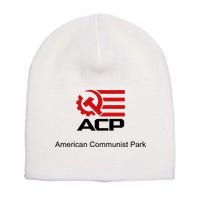 Acp American Communist Party Short Acrylic Beanie