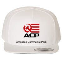 Acp American Communist Party Wool Snapback Cap
