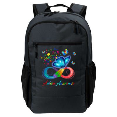 Autism Awareness Colorful Butterfly Daily Commute Backpack