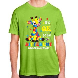 Autism Awareness Cute Giraffe Animals Cute Gift Adult ChromaSoft Performance T-Shirt