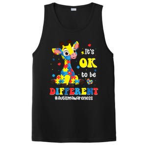 Autism Awareness Cute Giraffe Animals Cute Gift PosiCharge Competitor Tank