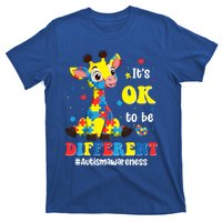 Autism Awareness Cute Giraffe Animals Cute Gift T-Shirt