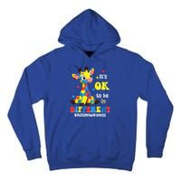 Autism Awareness Cute Giraffe Animals Cute Gift Tall Hoodie