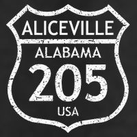 Alabama Area Code 205 Aliceville Al Home State Golf Towel