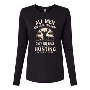 All Are Created Equal Only The Best Can Still Go Hunting Womens Cotton Relaxed Long Sleeve T-Shirt