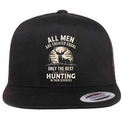All Are Created Equal Only The Best Can Still Go Hunting Flat Bill Trucker Hat