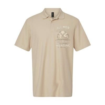 All Are Created Equal Only The Best Can Still Go Hunting Softstyle Adult Sport Polo