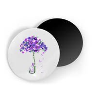 Alzheimer Awareness Cute Elephant I Will Remember For You Magnet