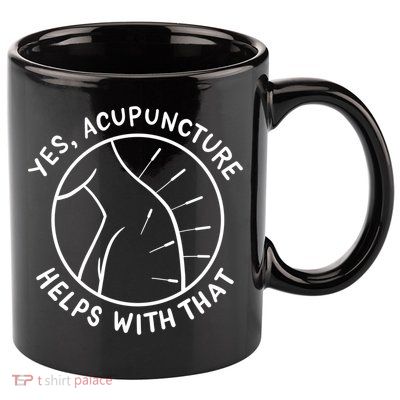 Acupuncture Acupuncturist Chinese Medicine Gift 11oz C Handle Ceramic Mug