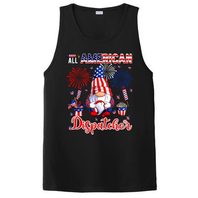 All American Costume Dispatcher 4th Of July Job Team PosiCharge Competitor Tank