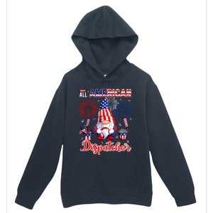 All American Costume Dispatcher 4th Of July Job Team Urban Pullover Hoodie