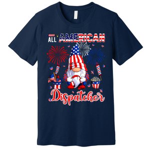 All American Costume Dispatcher 4th Of July Job Team Premium T-Shirt