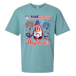 All American Costume Dispatcher 4th Of July Job Team Sueded Cloud Jersey T-Shirt