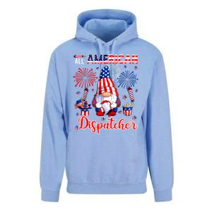 All American Costume Dispatcher 4th Of July Job Team Unisex Surf Hoodie