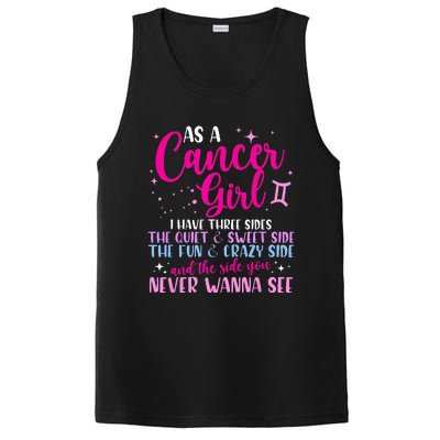 As A Cancer Girl I Have Three Sides Astrology Zodiac Sign PosiCharge Competitor Tank