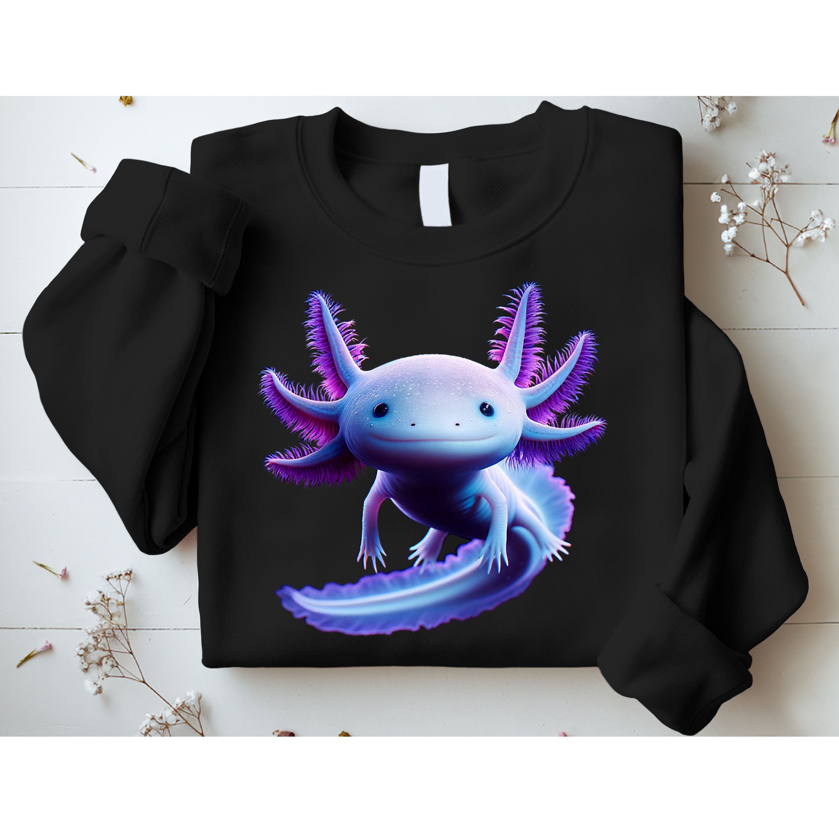 Axolotl Anime Cute Axolotl Sweatshirt