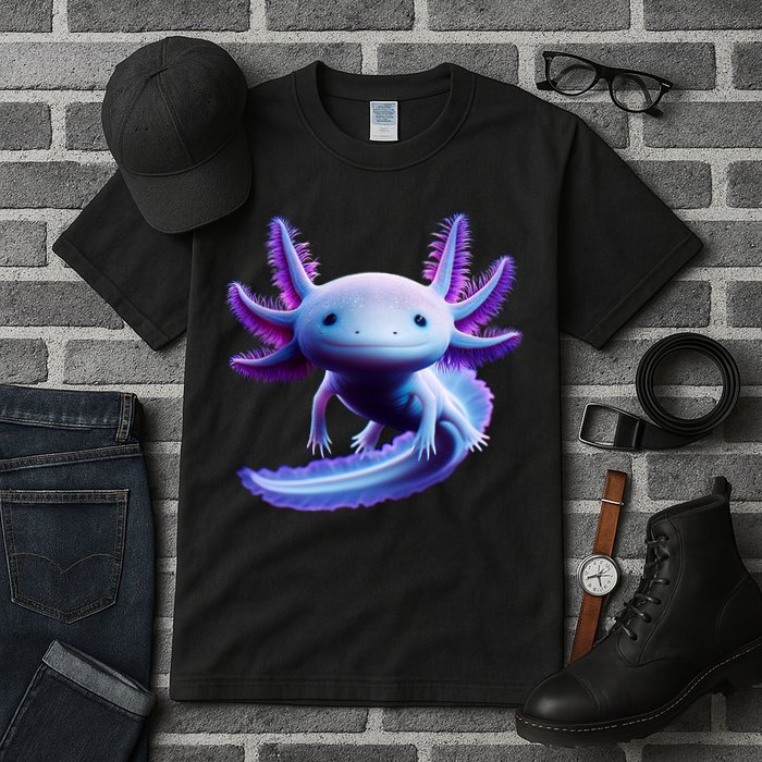 Axolotl Anime Cute Axolotl Tall T-Shirt