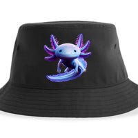 Axolotl Anime Cute Axolotl Sustainable Bucket Hat
