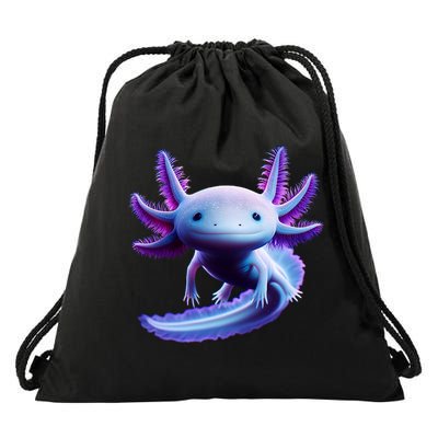Axolotl Anime Cute Axolotl Drawstring Bag
