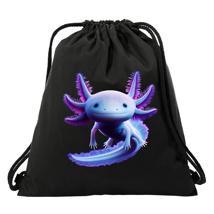 Axolotl Anime Cute Axolotl Drawstring Bag