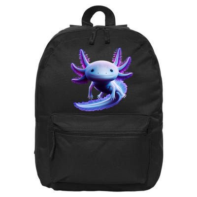 Axolotl Anime Cute Axolotl 16 in Basic Backpack