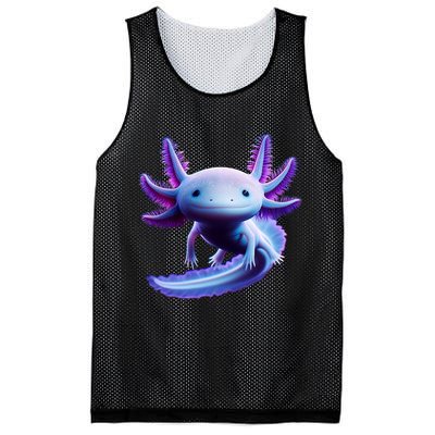 Axolotl Anime Cute Axolotl Mesh Reversible Basketball Jersey Tank