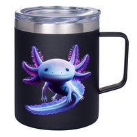 Axolotl Anime Cute Axolotl 12oz Stainless Steel Coffee Mug
