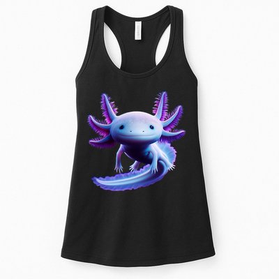 Axolotl Anime Cute Axolotl Womens Tank Top