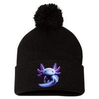 Axolotl Anime Cute Axolotl Pom Pom 12in Knit Beanie