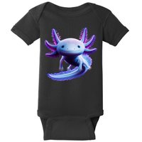 Axolotl Anime Cute Axolotl Baby Bodysuit