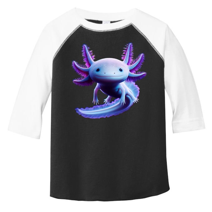 Axolotl Anime Cute Axolotl Toddler Fine Jersey T-Shirt