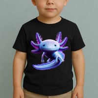 Axolotl Anime Cute Axolotl Toddler T-Shirt