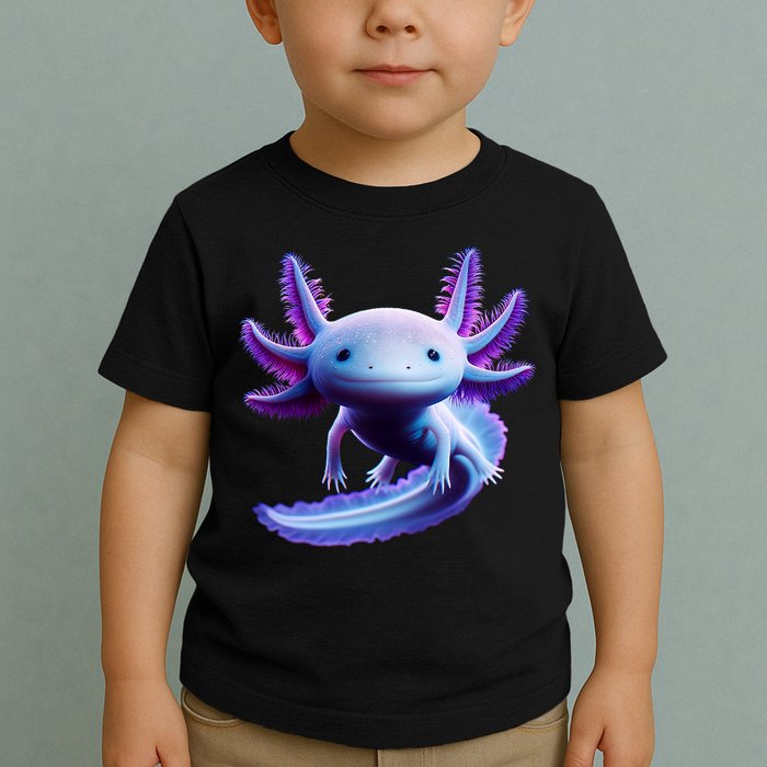 Axolotl Anime Cute Axolotl Toddler T-Shirt