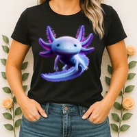 Axolotl Anime Cute Axolotl Womens T-Shirt