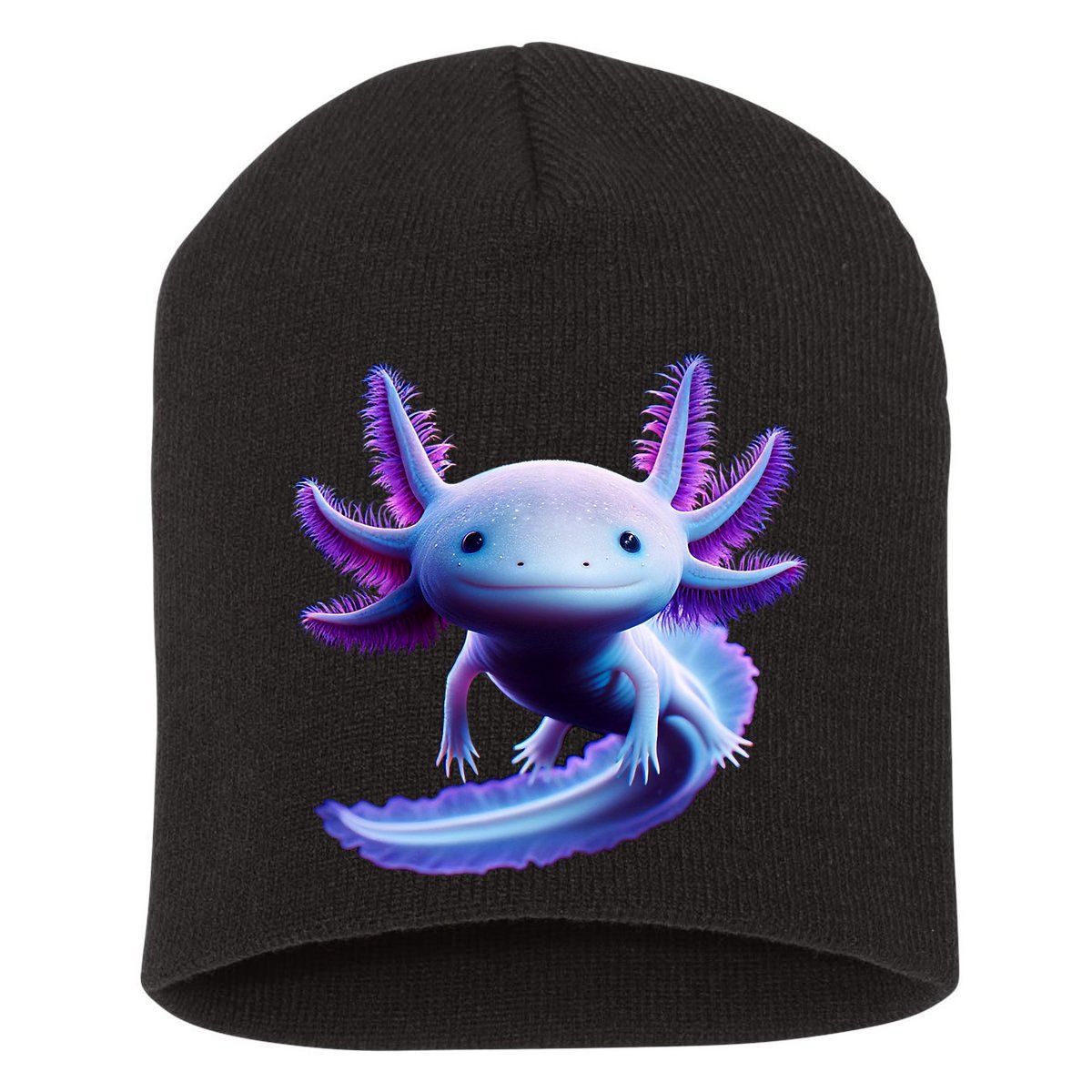 Axolotl Anime Cute Axolotl Short Acrylic Beanie