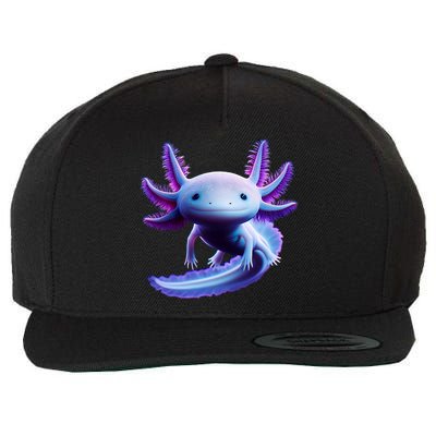 Axolotl Anime Cute Axolotl Wool Snapback Cap