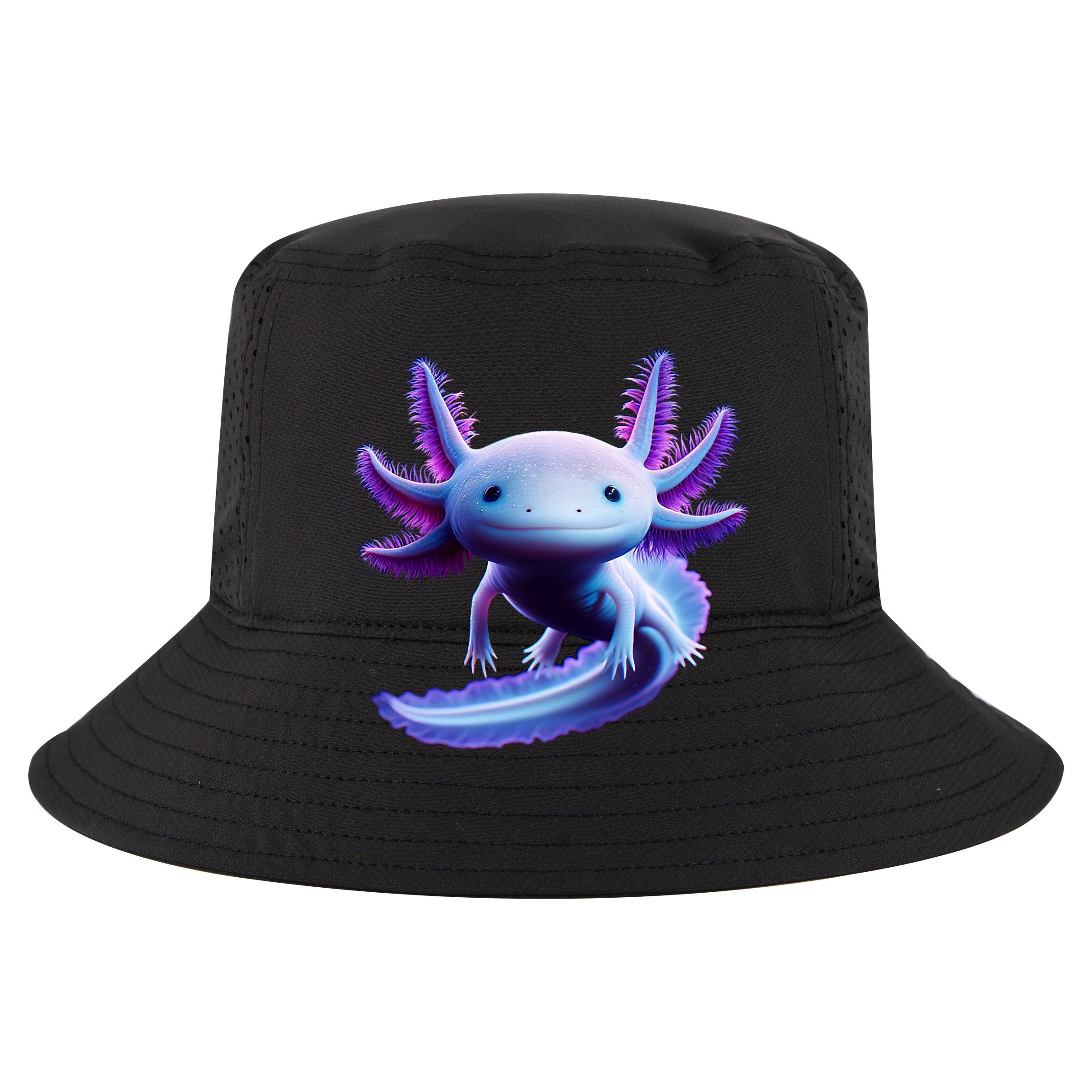 Axolotl Anime Cute Axolotl Wool Snapback Cap