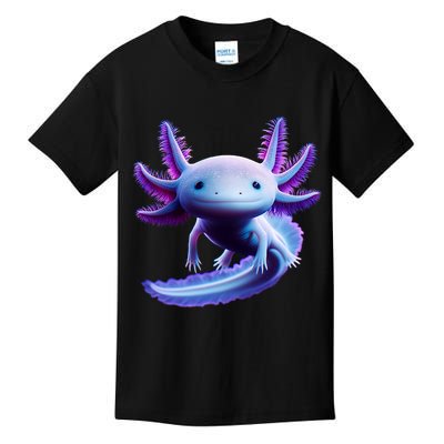 Axolotl Anime Cute Axolotl Kids T-Shirt
