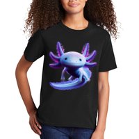 Axolotl Anime Cute Axolotl Kids T-Shirt