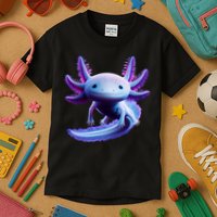 Axolotl Anime Cute Axolotl Kids T-Shirt