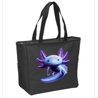 Axolotl Anime Cute Axolotl Zip Tote Bag