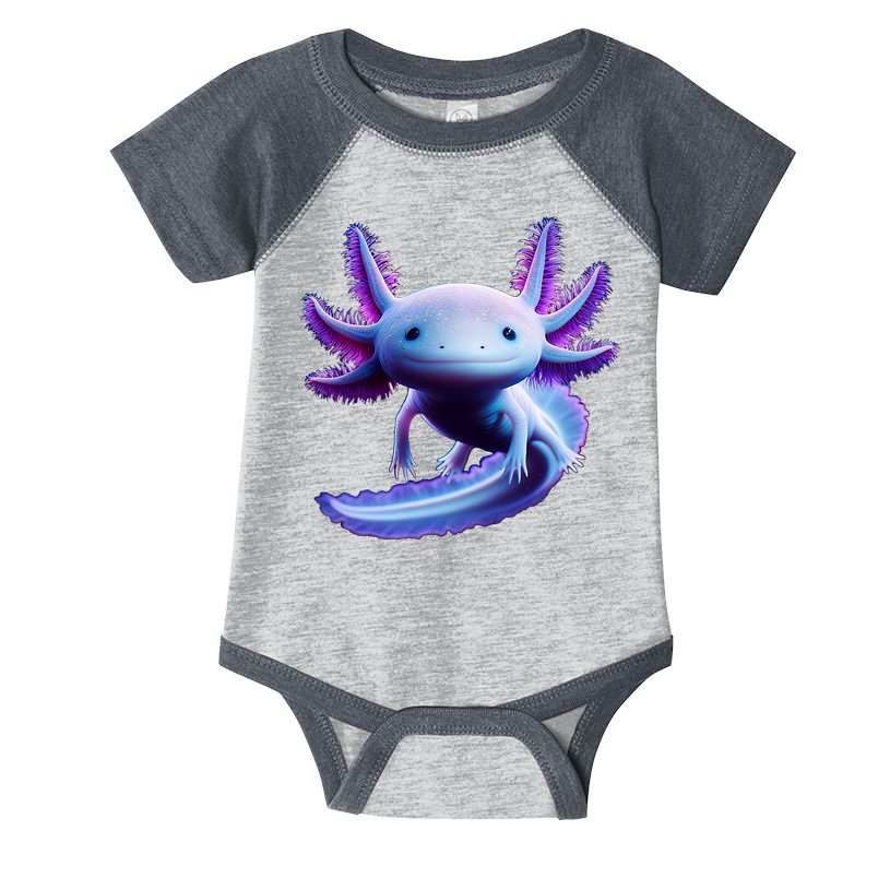 Axolotl Anime Cute Axolotl Infant Baby Jersey Bodysuit