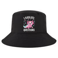 Axolotl Anime Cute Kawaii I Axolotl Questions Cool Comfort Performance Bucket Hat