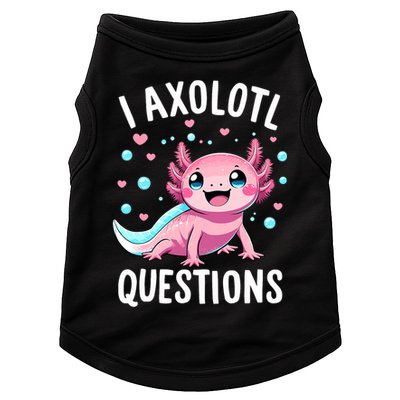 Axolotl Anime Cute Kawaii I Axolotl Questions Doggie Tank