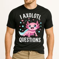 Axolotl Anime Cute Kawaii I Axolotl Questions Cooling Performance Crew T-Shirt