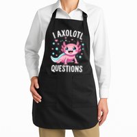 Axolotl Anime Cute Kawaii I Axolotl Questions Apron