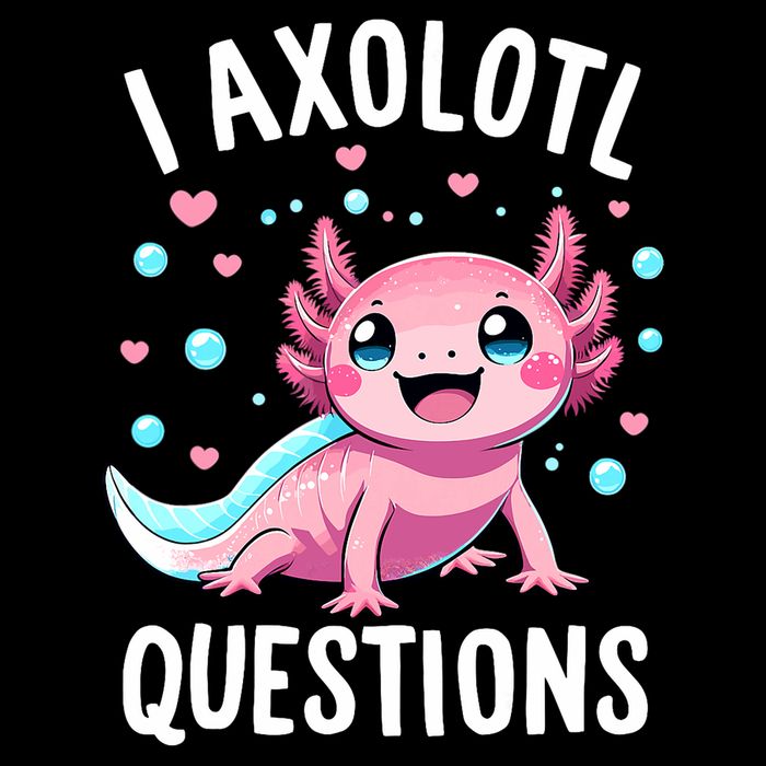 Axolotl Anime Cute Kawaii I Axolotl Questions City Backpack